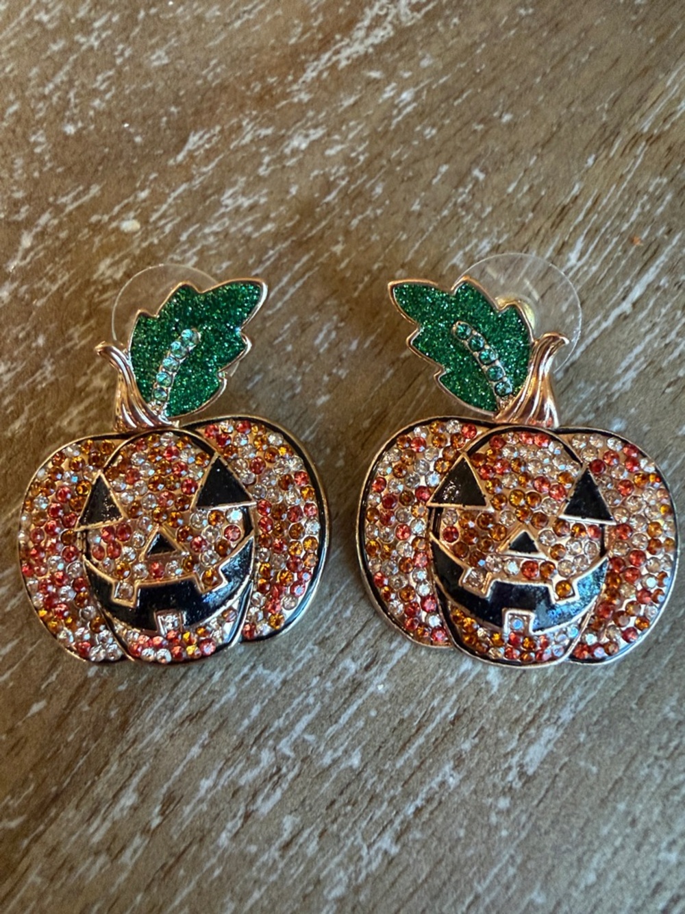 SugarFix Jack-O-Lantern Earrings - Picture 2 of 4